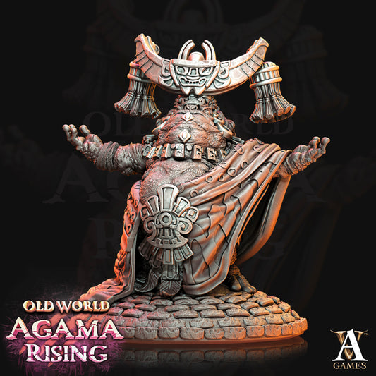 3D Printed Archvillain Games Acolytes of Ziskal Old World Agama Rising 28 32mm D&D - 3D Printing Boss