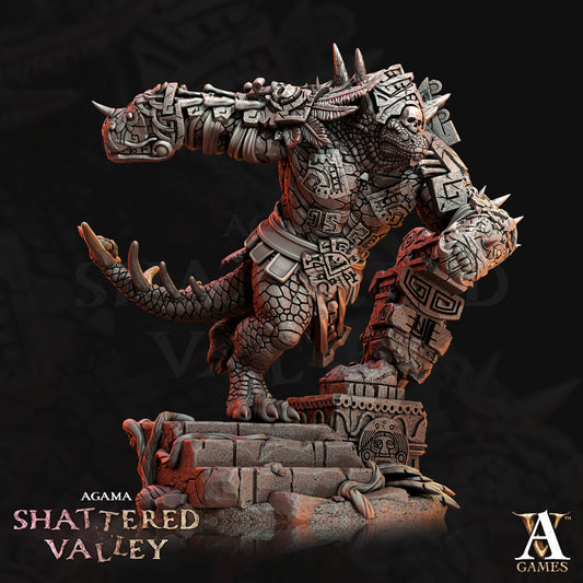 3D Printed Archvillain Games Agama Shattered Valley - Agama Vanquishers 28mm 32mm D&D - 3D Printing Boss