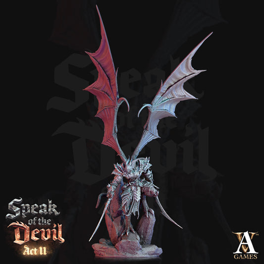 3D Printed Archvillain Games Agonite Devil Speak of the Devil Act II 28 32mm D&D - 3D Printing Boss