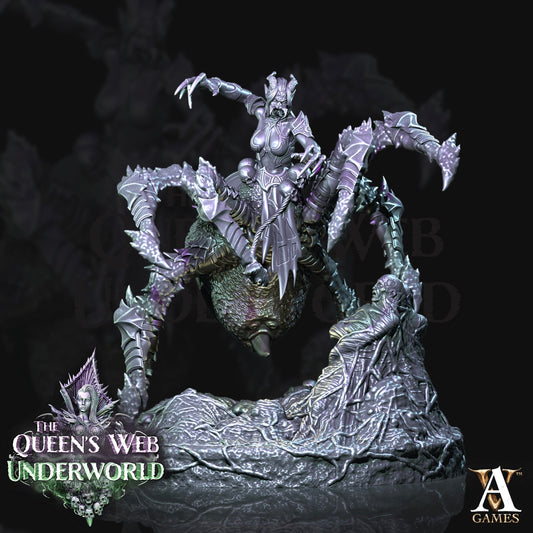 3D Printed Archvillain Games Arachnis The Queen's Web Underworld 28 32mm D&D - 3D Printing Boss