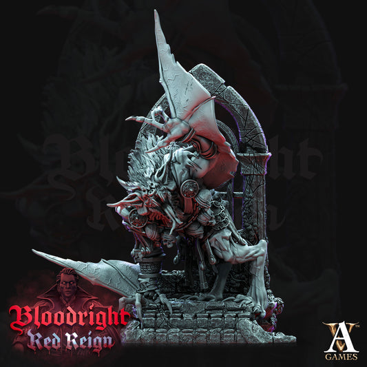 3D Printed Archvillain Games Bloodright Red Reign - Vampire Miasma 28mm 32mm D&D - 3D Printing Boss