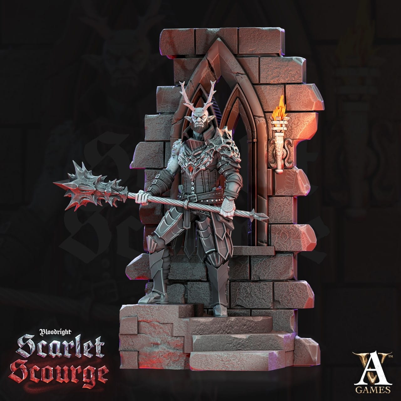 3D Printed Archvillain Games Bloodspawn Templars 28 32mm D&D - 3D Printing Boss