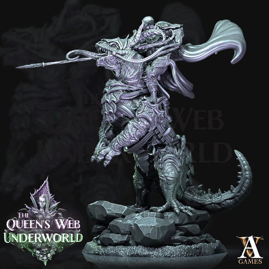 3D Printed Archvillain Games Drokzok Riders The Queen's Web Underworld 28 32mm D&D - 3D Printing Boss