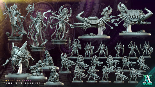 3D Printed Archvillain Games Embalmer Empire of Stars Timeless Trinity 28 32mm D&D - 3D Printing Boss