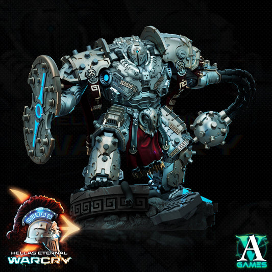 3D Printed Archvillain Games Hellas Eternal - Warcry Krateos 28 32mm D&D - 3D Printing Boss