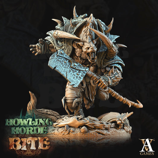 3D Printed Archvillain Games Howling Horde - Gnoll Brutes 28mm 32mm D&D - 3D Printing Boss