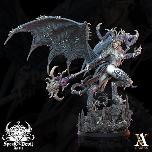 3D Printed Archvillain Games Illyra'Vash The First Harlot Speak of the Devil Vol. III 28 32mm D&D - 3D Printing Boss