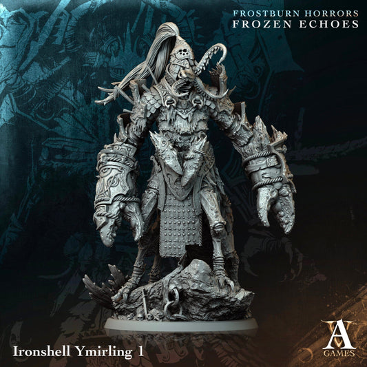 3D Printed Archvillain Games Ironshell Ymirling Frostburn Horrors Frozen Echoes 28 32mm D&D - 3D Printing Boss