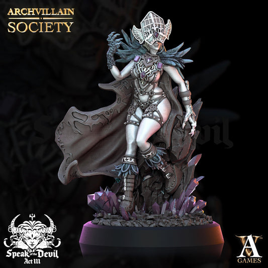 3D Printed Archvillain Games Keleera - The Lustseer Archvillain Society Vol. XXV 28 32mm D&D - 3D Printing Boss