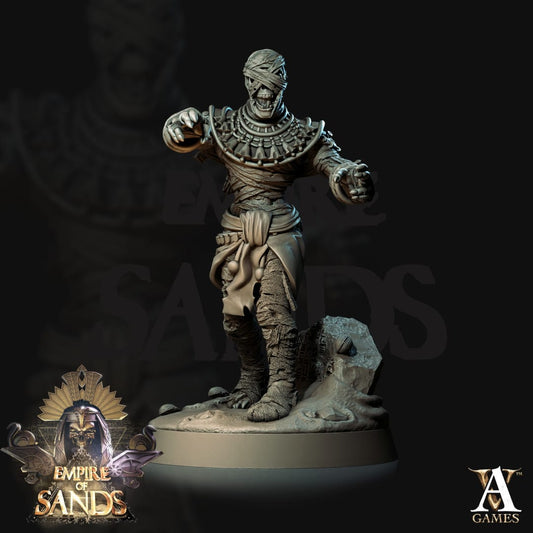 3D Printed Archvillain Games Mummies The Empire of Sands 28 32mm D&D - 3D Printing Boss