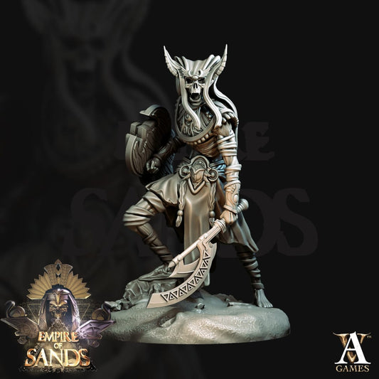 3D Printed Archvillain Games Royal Guards The Empire of Sands 28 32mm D&D - 3D Printing Boss