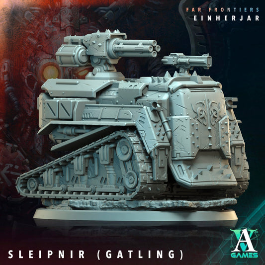 3D Printed Archvillain Games Sleipnir Far Frontiers Einherjar 28 32mm D&D - 3D Printing Boss