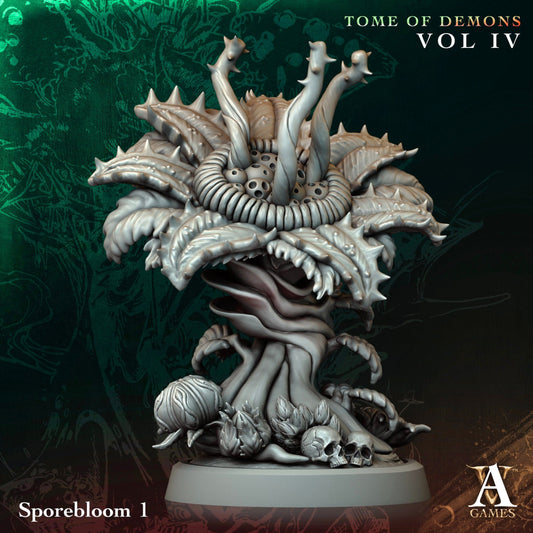 3D Printed Archvillain Games Sporebloom Tome of Demons Vol IV 28 32mm D&D - 3D Printing Boss