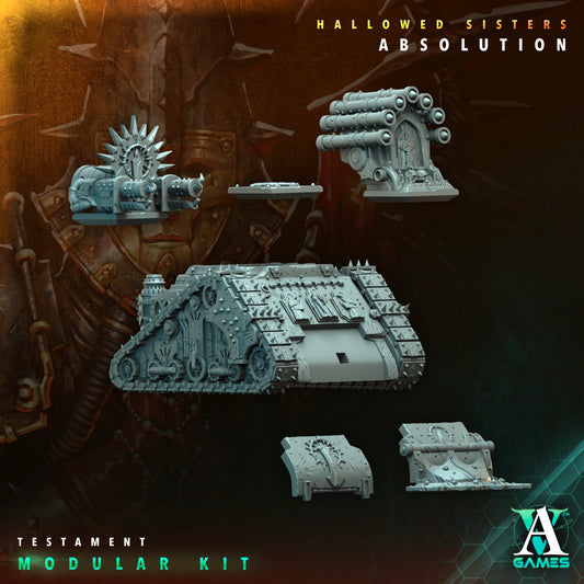 3D Printed Archvillain Games Testament Hallowed Sisters Absolution 28 32mm D&D - 3D Printing Boss
