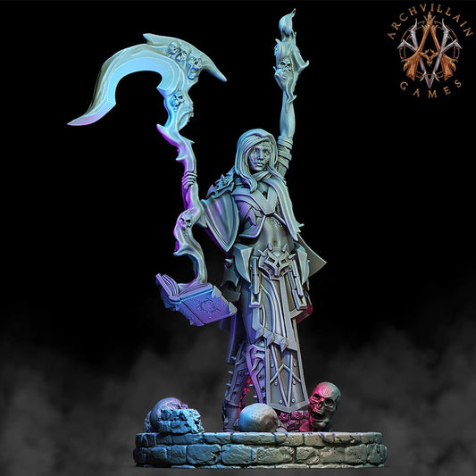 3D Printed Archvillain Games The Deathknight Order Soulbinders 28 32mm D&D - 3D Printing Boss