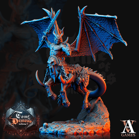 3D Printed Archvillain Games Tome of Demons Vol. 1 - Decataurs 28mm 32mm D&D - 3D Printing Boss