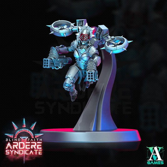 3D Printed Archvillain Games Valkyries Clean Base Set Arderite Valkyries Blind Faith - Ardere Syndicate 28 32mm D&D - 3D Printing Boss