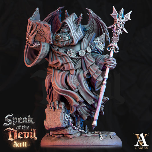3D Printed Archvillain Games Varicite Devil Speak of the Devil Act II 28 32mm D&D - 3D Printing Boss