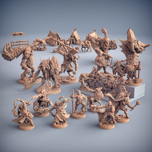 3D Printed Artisan Guild Adventurer Camp Welcome Box 28mm 32mm - 3D Printing Boss