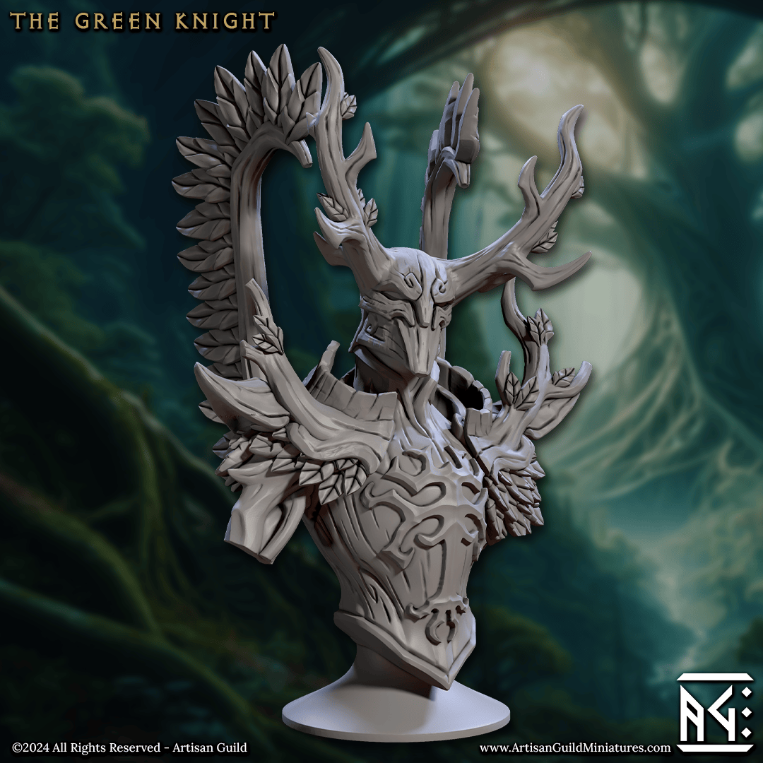 3D Printed Artisan Guild Barkwraith Spriggans Busts 28mm 32mm - 3D Printing Boss