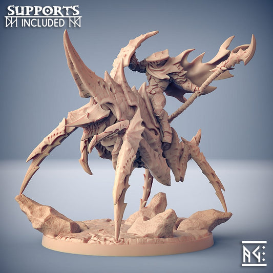 3D Printed Artisan Guild Battle Prawn Zeek Mounted Heroes Scourgeland Survivors 28mm 32mm - 3D Printing Boss