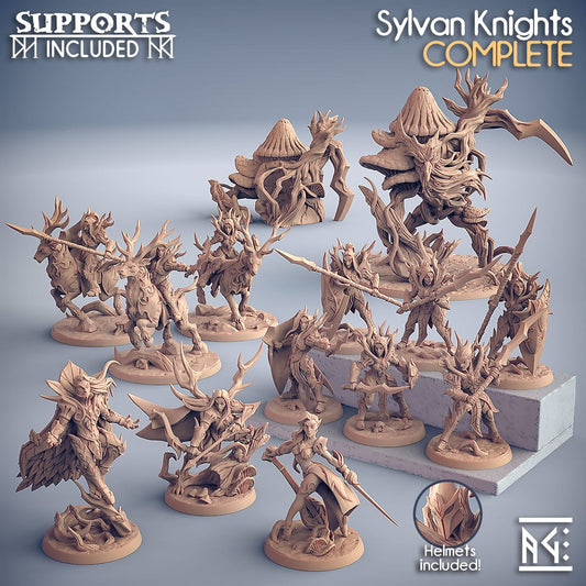 3D Printed Artisan Guild Feralia the Stag Sylvan Knights 28mm 32mm - 3D Printing Boss