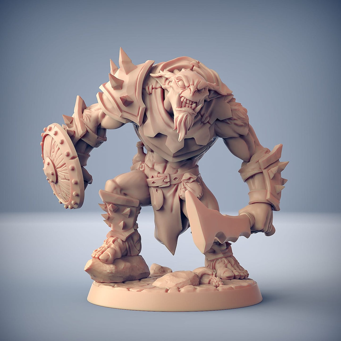 3D Printed Artisan Guild Great Goblin Thugs Set 28mm 32mm - 3D Printing Boss