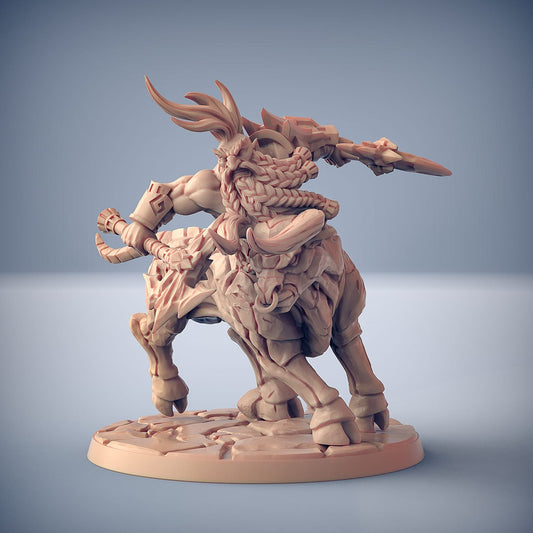 3D Printed Artisan Guild Kalkotaurs Dumlok Flameseekers 28mm 32mm - 3D Printing Boss