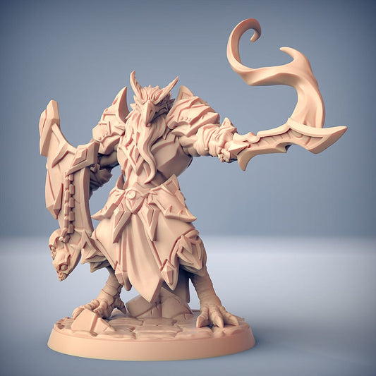 3D Printed Artisan Guild Malor Eye Guardian Eye Cult Gryphkin 28mm 32mm - 3D Printing Boss