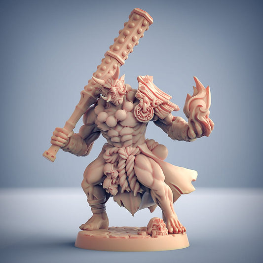 3D Printed Artisan Guild Oni Grunt Set Oni Clan 28mm 32mm - 3D Printing Boss