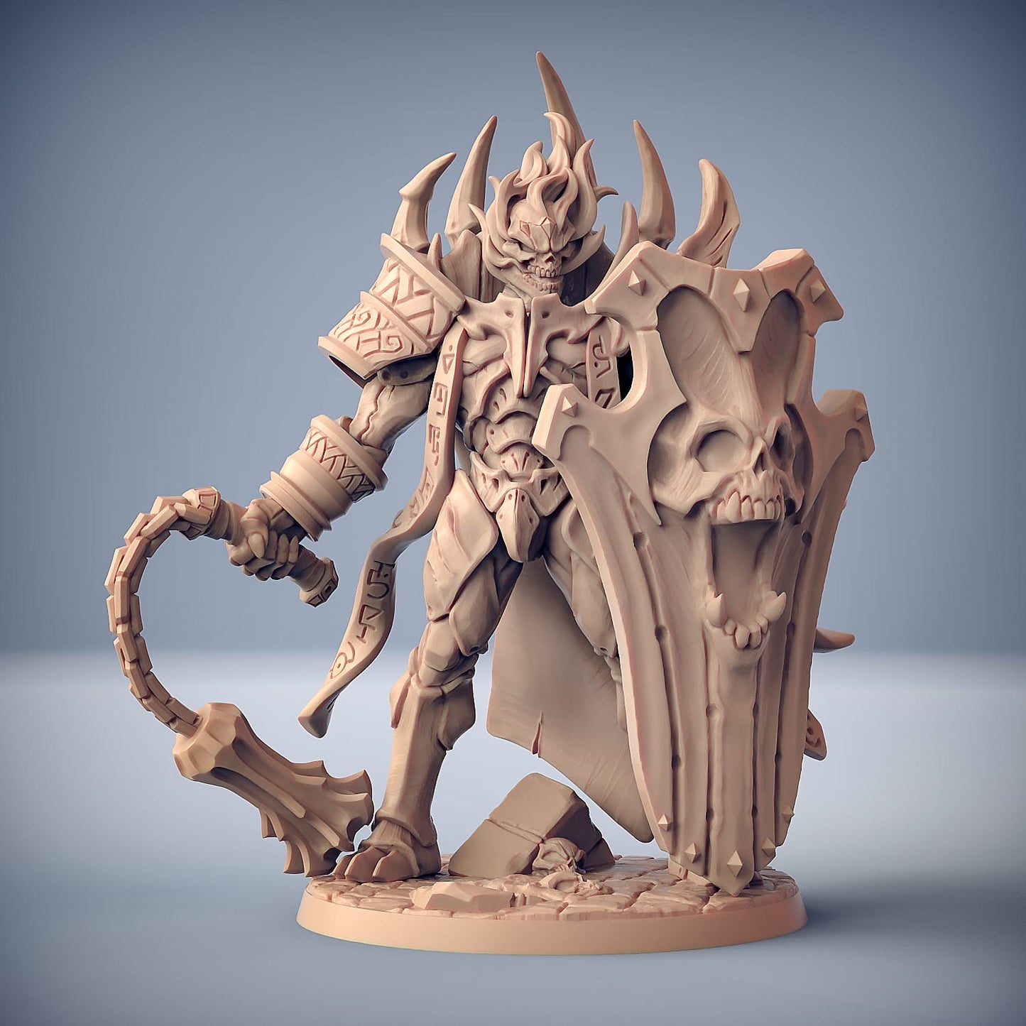 3D Printed Artisan Guild Ossarnus the Sacrophagus Guardian Epic Bosses 28mm 32mm - 3D Printing Boss
