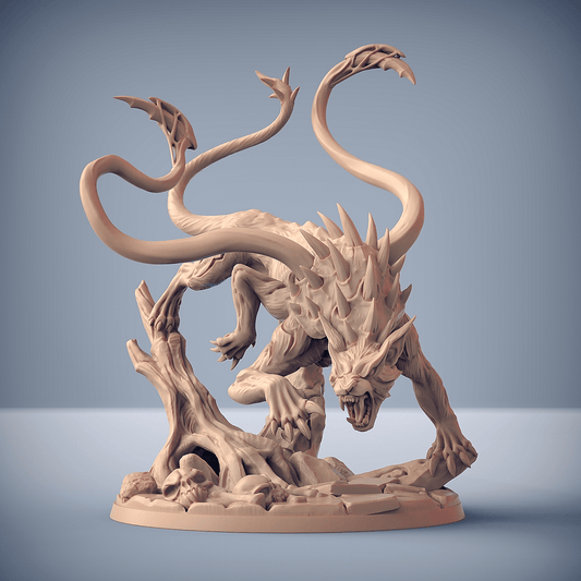 3D Printed Artisan Guild Stalkerfiend Bonegnasher Gnolls 28mm 32mm - 3D Printing Boss