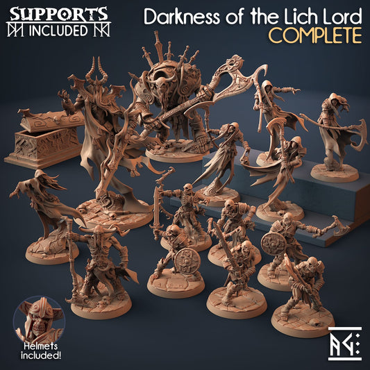 3D Printed Artisan Guild Thane Hulgrof the Drowned Darkness of the Lich Lord 28mm 32mm - 3D Printing Boss