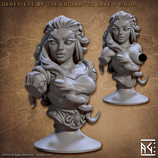 3D Printed Artisan Guild Vanguard Fighters Busts 28mm 32mm - 3D Printing Boss