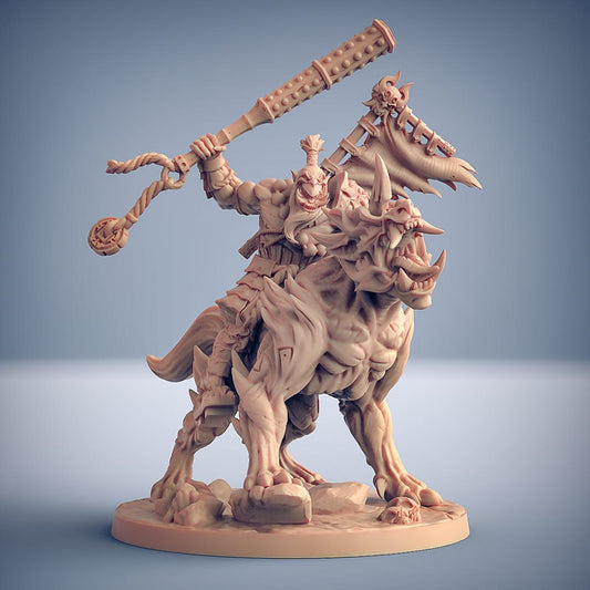 3D Printed Artisan Guild Yoshigruzu on Onibeast Oni Clan 28mm 32mm - 3D Printing Boss