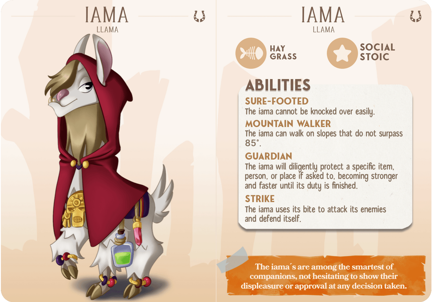 3D Printed Cast n Play Iama - The Llama Companions 28mm 32mm D&D - 3D Printing Boss