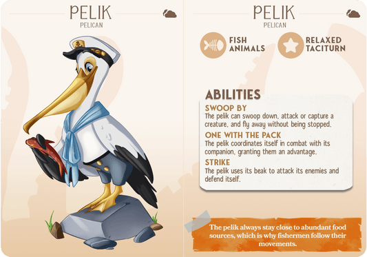 3D Printed Cast n Play Pelik - Pelican Companions 28mm 32mm D&D - 3D Printing Boss