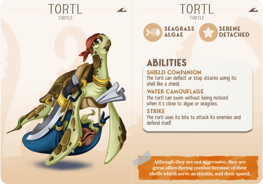 3D Printed Cast n Play Tortl - Turtle Companions 28mm 32mm D&D - 3D Printing Boss
