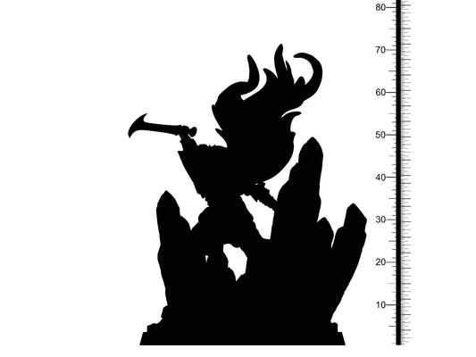 3D Printed Clay Cyanide Adbar Ethiopian Mythos 28 32 mm D&D - 3D Printing Boss