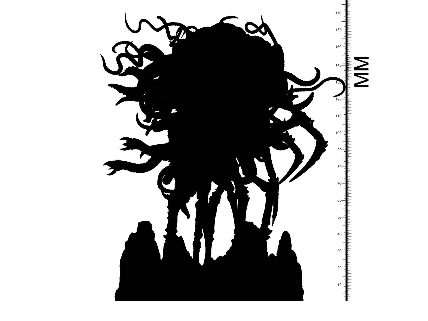 3D Printed Clay Cyanide - Azathoth the God of Chaos 28mm 32mm D&D - 3D Printing Boss