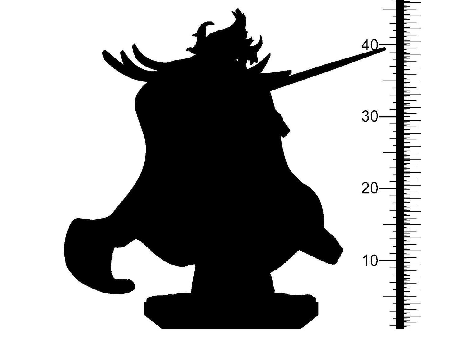 3D Printed Clay Cyanide Castle of Dracula - Alucard 28mm 32mm D&D - 3D Printing Boss