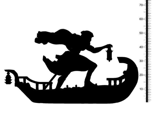 3D Printed Clay Cyanide Castle of Dracula - Ferryman 28mm 32mm D&D - 3D Printing Boss
