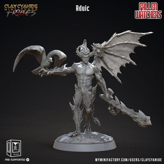 3D Printed Clay Cyanide Fallen Watchers Factions Tribes Ragnarok D&D - 3D Printing Boss
