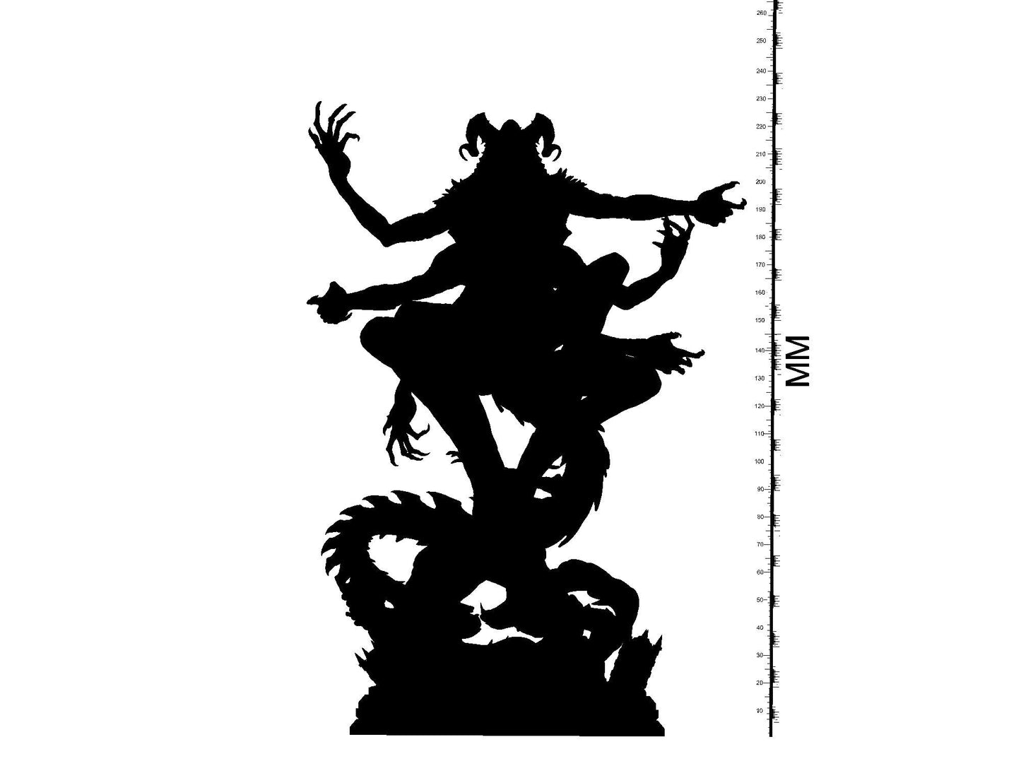 3D Printed Clay Cyanide Mbwiri 28 32 mm D&D - 3D Printing Boss