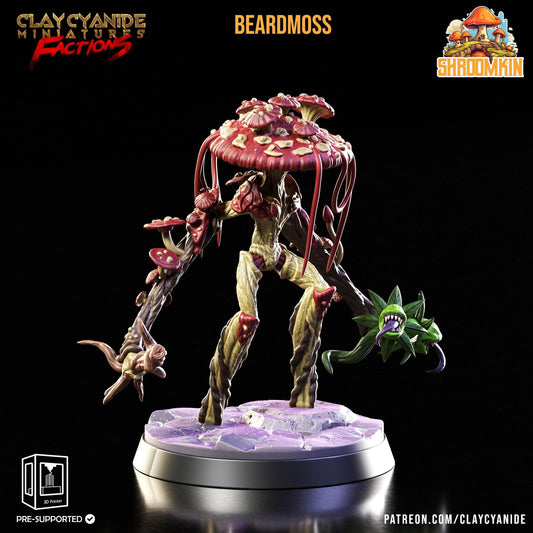 3D Printed Clay Cyanide Shroomkin Factions Tribes 28 32 mm D&D - 3D Printing Boss