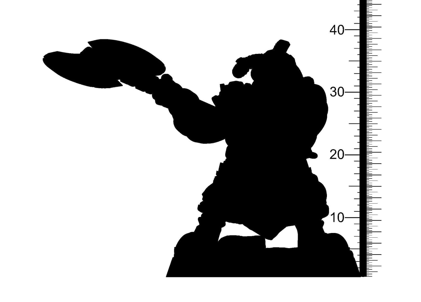 3D Printed Clay Cyanide The Bobbits Factions Ragnarok D&D - 3D Printing Boss