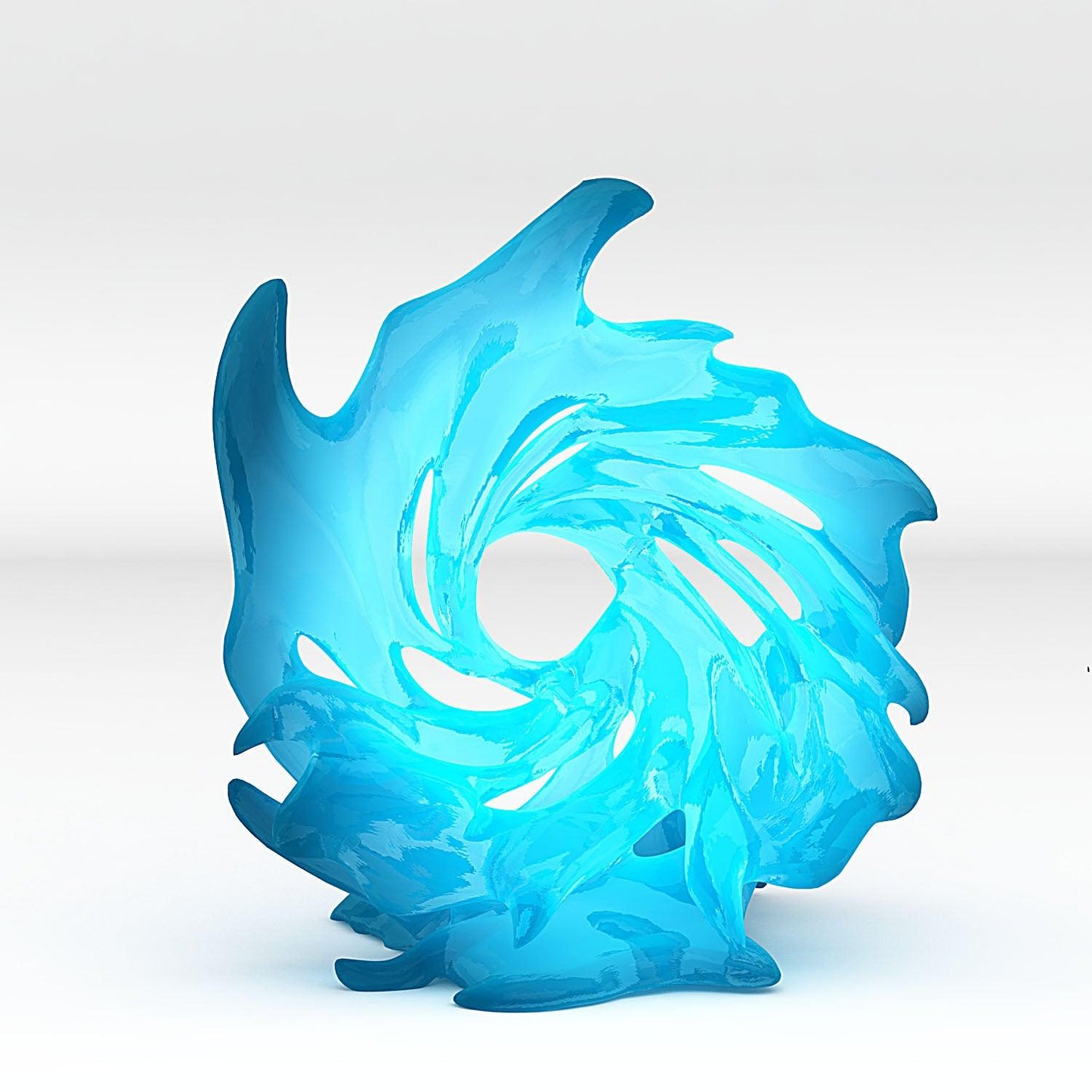 3D Printed Fantastic Plants and Rocks Pandora Portal With Its Water Vortex Effect 28mm - 32mm D&D Wargaming - 3D Printing Boss