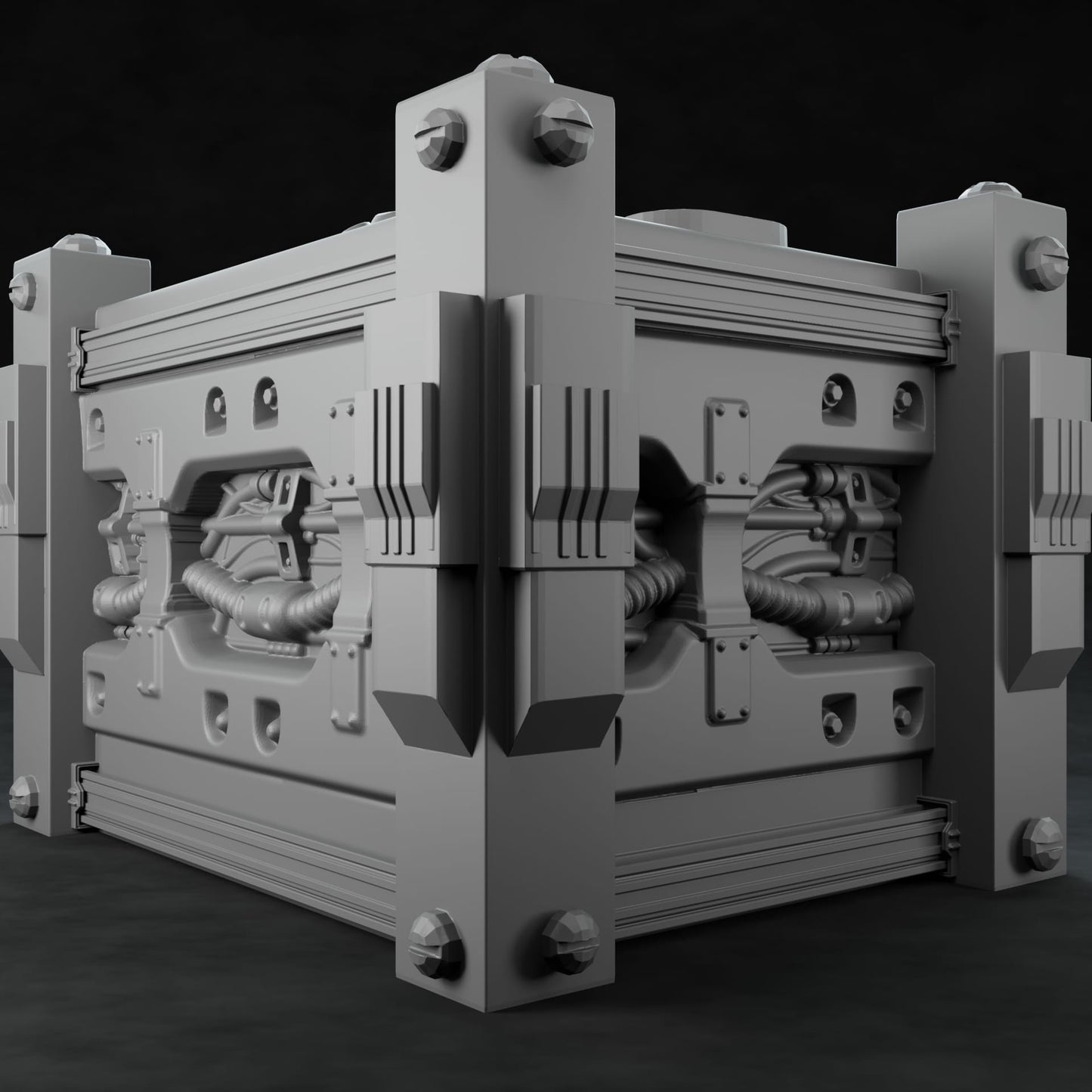 3D Printed Nafarrate Generator Space Orcs 28mm 32mm D&D - 3D Printing Boss