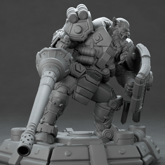 3D Printed Nafarrate Hunter Orc Set Space Orcs 28 32 mm D&D - 3D Printing Boss