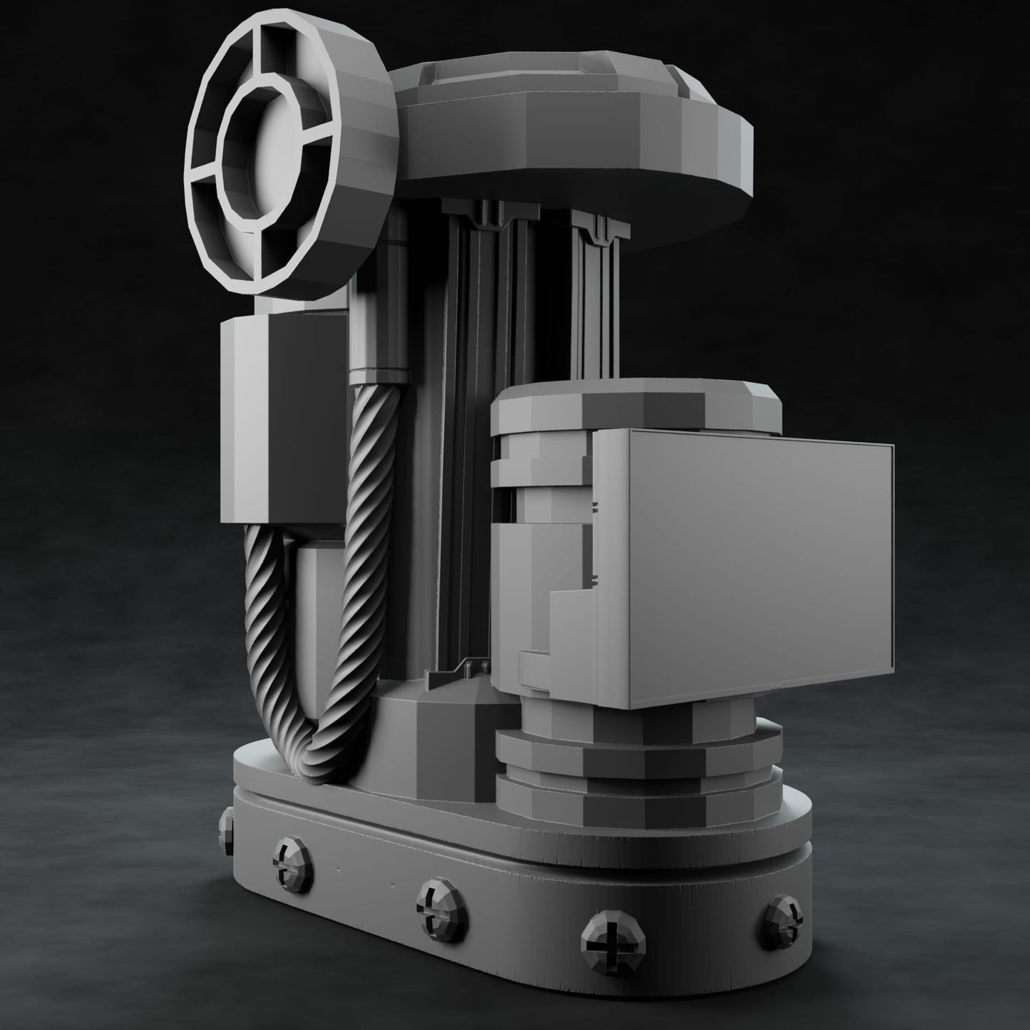 3D Printed Nafarrate PC Module Space Orcs 28mm 32mm D&D - 3D Printing Boss